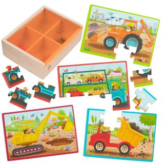 B Puslespil arbejdskøretøjer