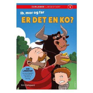 Carlsens Læsestart: Ib, mor og far - Er det en ko?