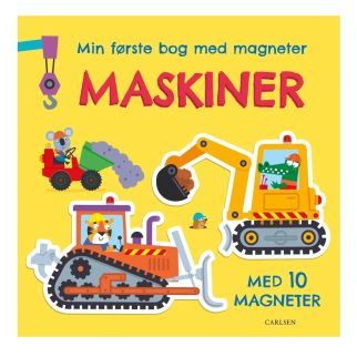 Min første bog med magneter: maskiner