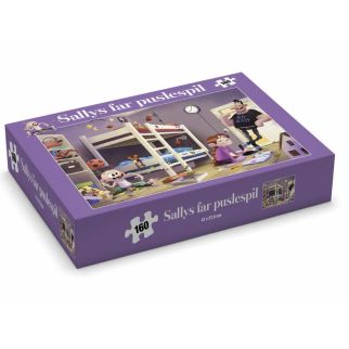 Sallys far puslespil, 160 brikker