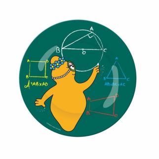 Barbapappa tallerken, Barbaorange