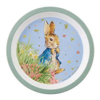 Peter kanin tallerken, blå 