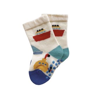 Havet Babysokker antislip, 6-12 md.