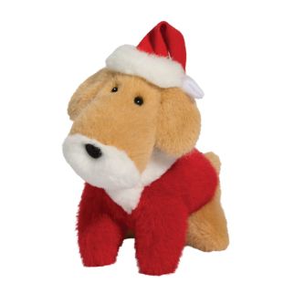 Jul - Hund med nissehue  Muzzles, 18 cm