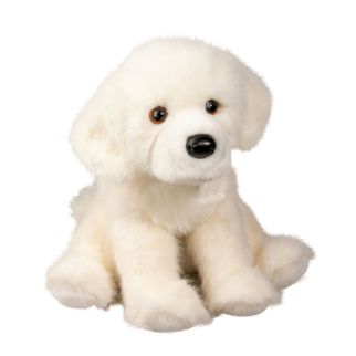 Hund - Retriever hvid,  40 cm