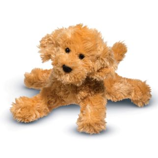 Hund - Labradoodle karamelfarvet, Molasses 20 cm