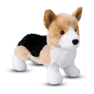 Hund - Corgi trefarvet, Shorty 20 cm