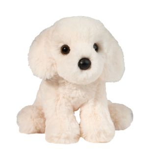 Hund - Retriever hvid,  15 cm