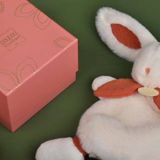 BONBON - Kanin terracotta, putteklud 25 cm (i æske)