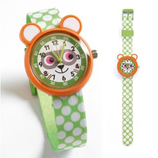 Djeco armbåndsur, Vaskebjørn