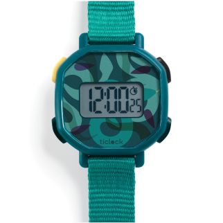 Ticlock Digitalur, Slanger grøn