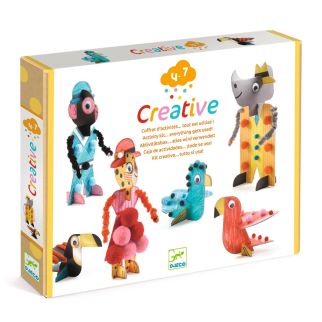 Kreativt aktivitetssæt, savannen
