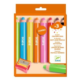 8 jumbo voks blyanter