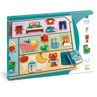 Træpuslespil, Huset