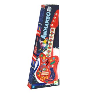 Rockguitar med metalstrenge