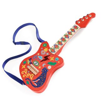 Rockguitar med metalstrenge
