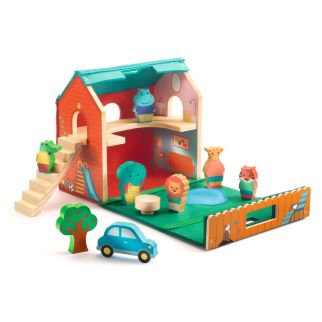SoftiHouse med figure