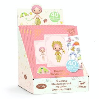Tinyly, Miss Lilypink - flytbare stickers