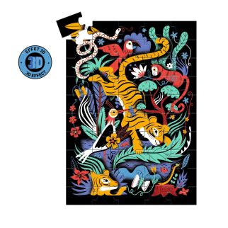 Wizzy&#039; Puzzles, Tigerspringet 50 brikker