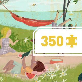 Galleri puslespil – En sommerdag 350 brikker