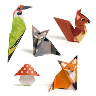 Origami, Skoven - niveau 3