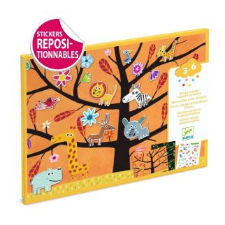 Kreativ klistermærkeleg, Klatretræet