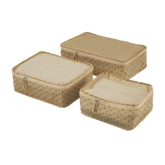 Blomster Kuffert pakkeposer, 3 stk.