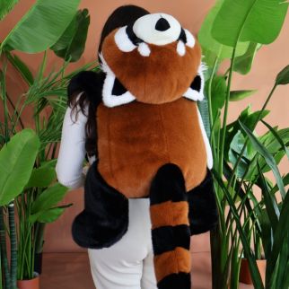 PODCOLL - Tyngdedyr Rød Panda XXL, 100 cm