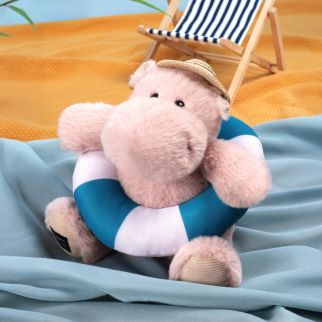 HIPPO - Flodhest m/badering, 20 cm