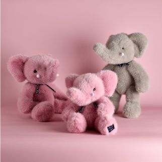 Sowen Elefant, Lyserød 40 cm