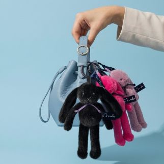 VEDHÆNG MAILOU - Kanin, Sort 20 cm
