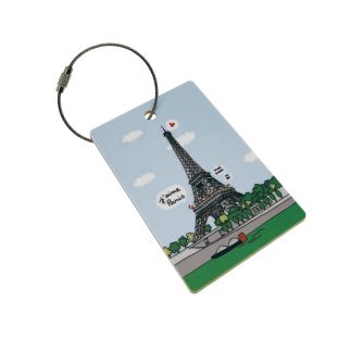 Paris Eiffeltårnet, Kuffertmærke i træ