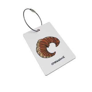 Paris Bagværk Kuffertmærke (træ), Croissant