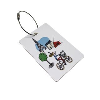 Paris cykel, Kuffertmærke i træ