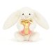 Bashful Kanin med gave, 18 cm 