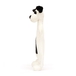 Bashful hund, sort/creme putteklud