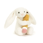 Bashful kanin, creme m/blyant 18 cm