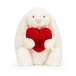 Bashful Kanin med hjerte, Original 31 cm