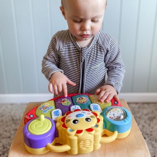 Playgro Lion Activity Kick Toy Piano
