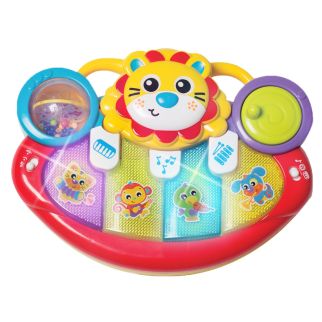 Playgro Lion Activity Kick Toy Piano