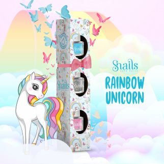 Mini Snails 3 pak - Enhjørning