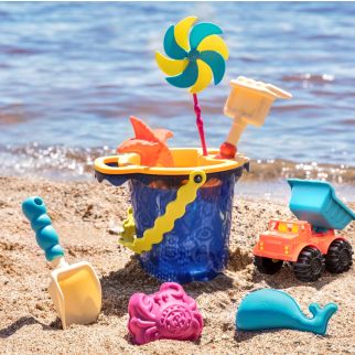 Sands Ahoy - Spandsæt, blå 