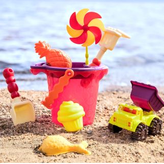 Sands Ahoy - Spandsæt, rød 