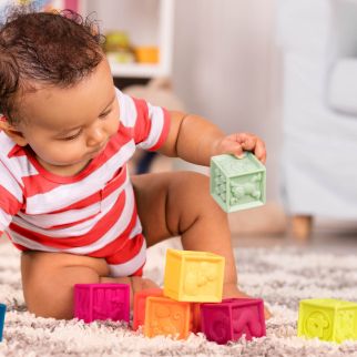 One Two - bløde klodser, mint