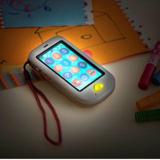 HiPhone Metallic telefon, sølv