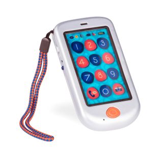 HiPhone Metallic telefon, sølv