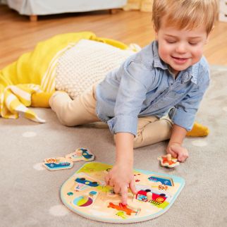 B Puslespil tranport