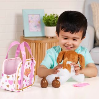 Pucci hund i Hjerte taske