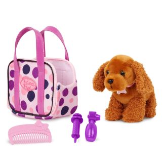 Pucci hund i prikket taske 