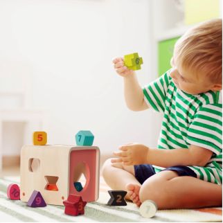 Battat puttekasse, træ